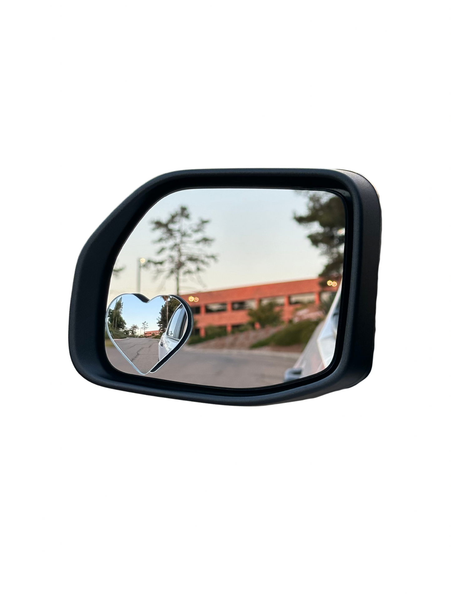 Heart-Shaped Blind Spot Mirror Set